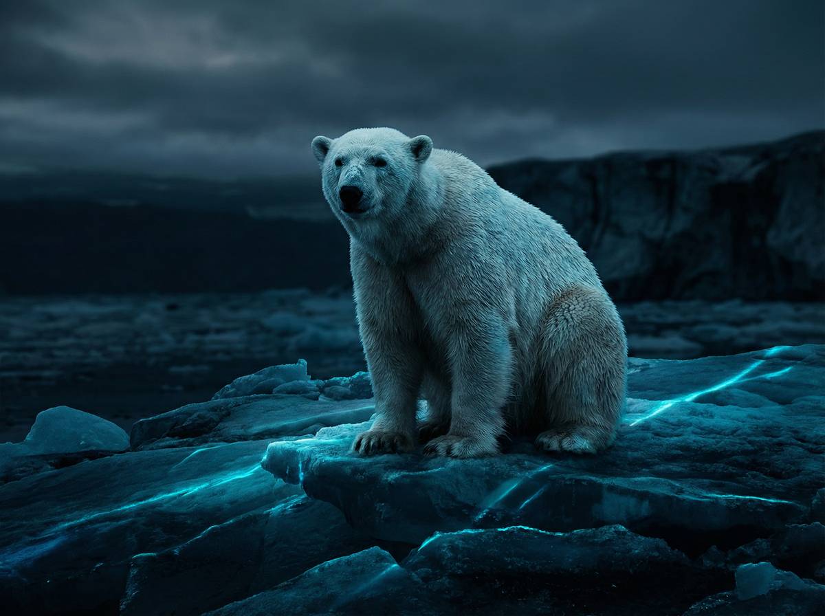 草莓视频茄子视频-北极熊冰原探险